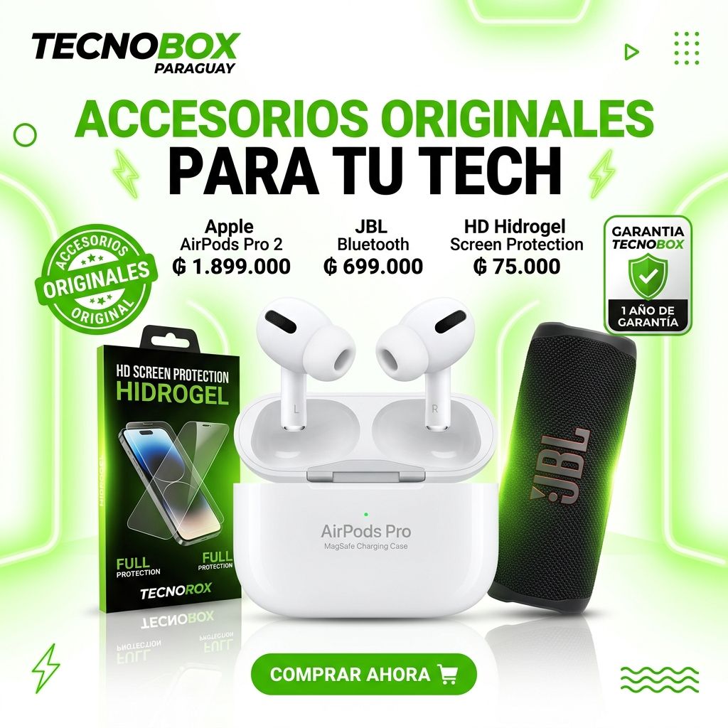 Accesorios Apple JBL Hidrogel TecnoBox